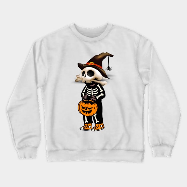 I Wish It Was Halloween Forever... Crewneck Sweatshirt by HJDesign